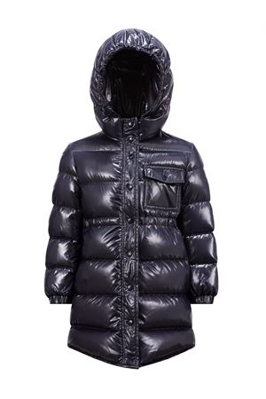 Piumino Dacca blu con cappuccio MONCLER KIDS | J29541C000055963V742